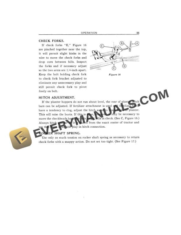 John Deere 490 CORN PLANTER Operator Manual OMB2856 2