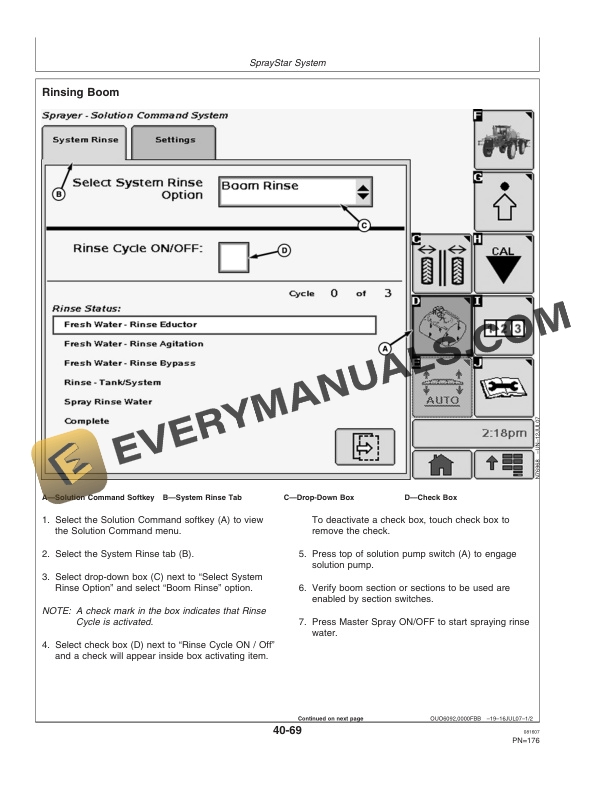 John Deere 4930 Self Propelled Sprayer Operator Manual OMN300696 2