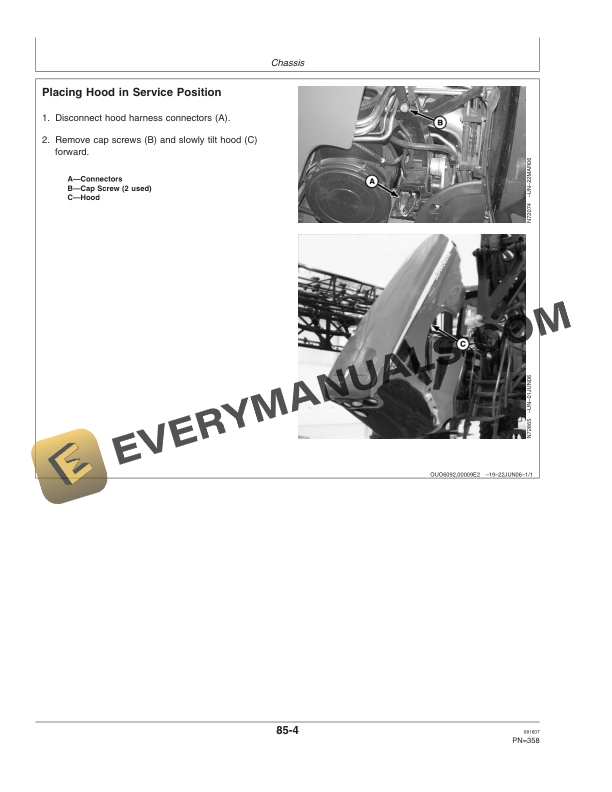 John Deere 4930 Self Propelled Sprayer Operator Manual OMN300696 3
