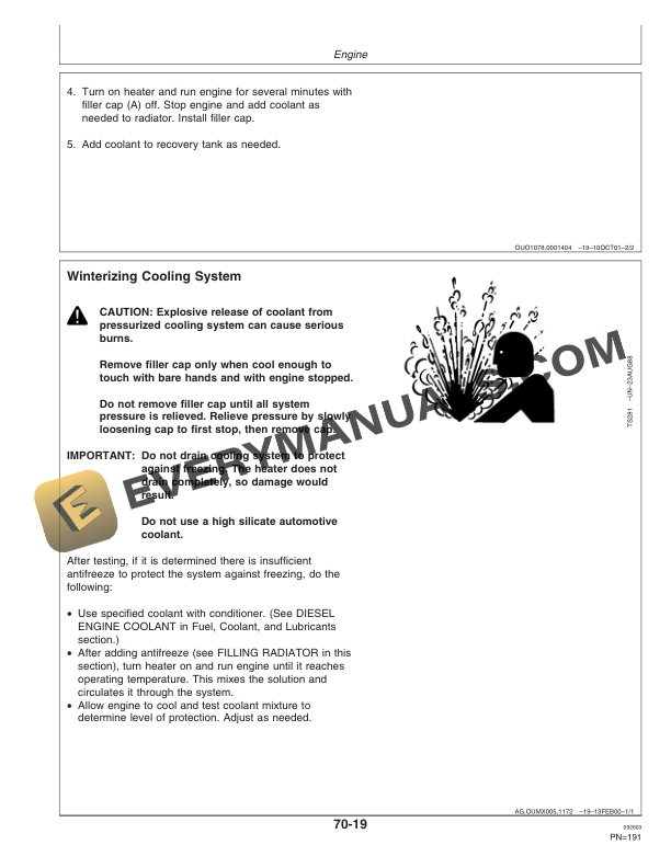 John Deere 4995 Self Propelled Windrower Operator Manual OME130253 3