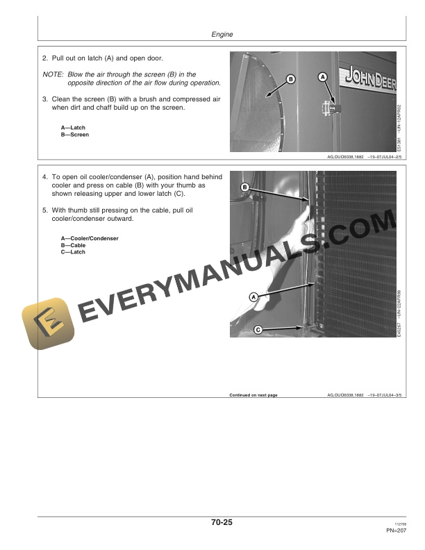 John Deere 4995 Self Propelled Windrower Operator Manual OME132015 3