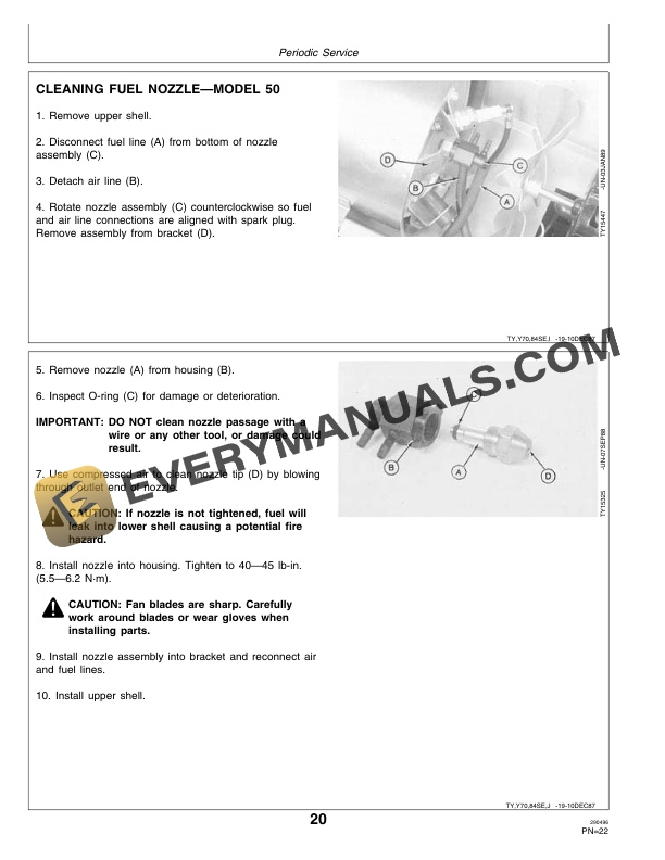 John Deere 50 100 and 150 Portable Space Heaters Operator Manual OMTY21640 3