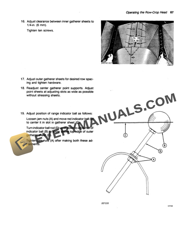 John Deere 50A Series Row Crop Heads Operator Manual OMH120053 3