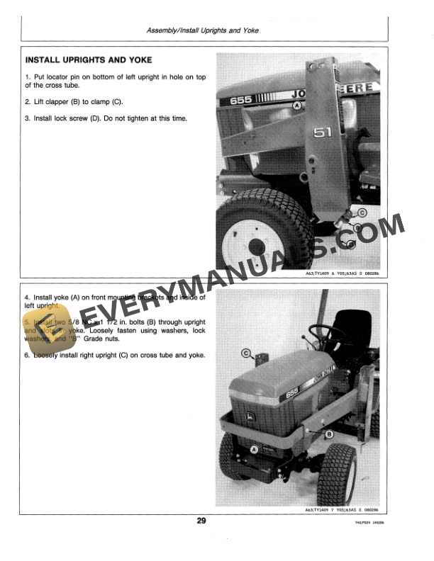 John Deere 51 AND 52 LOADERS Operator Manual OMTY20793 3