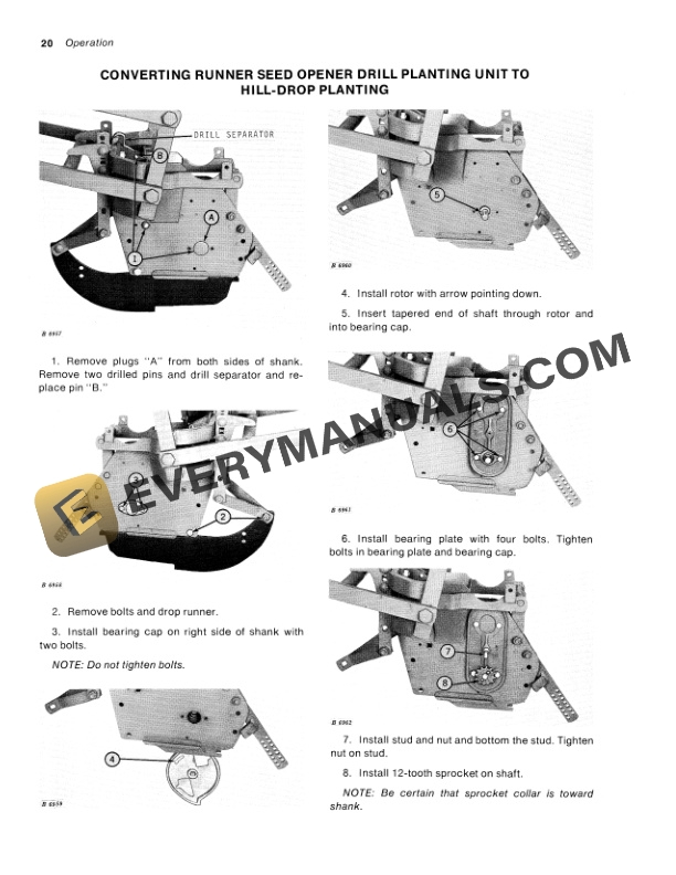 John Deere 51 UNIT PLANTER Operator Manual OMB25516 2