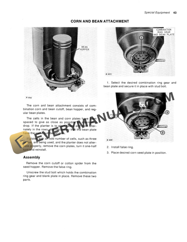 John Deere 51 UNIT PLANTER Operator Manual OMB25516 3