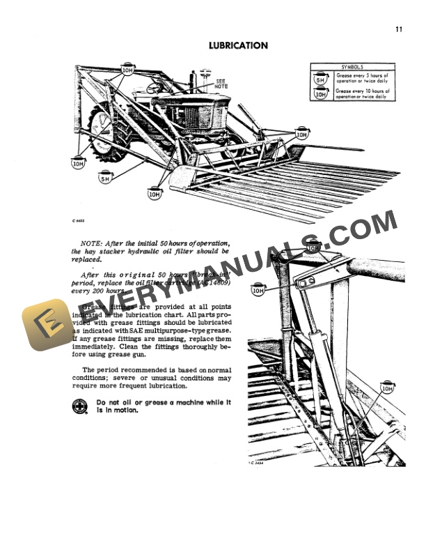 John Deere 52 Hay Stacker Operator Manual OMC18661 3