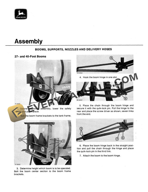 John Deere 520 535 and 550 Pull Type Sprayer Operator Manual OMN159316 3
