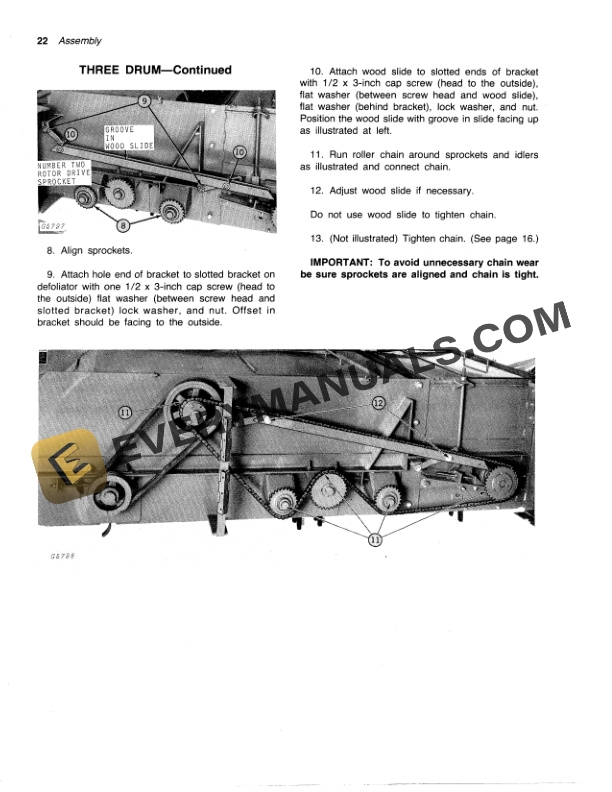 John Deere 530 540 550 AND 560 BEET DEFOLIATORS Operator Manual OMGA10427 3