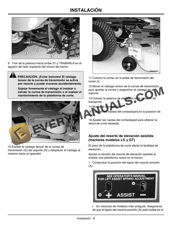 John Deere 54 Inch Mower Decks Operator Manual OMM142645 3