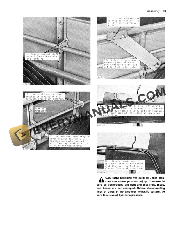 John Deere 54 SPREADER Operator Manual OME51550 3