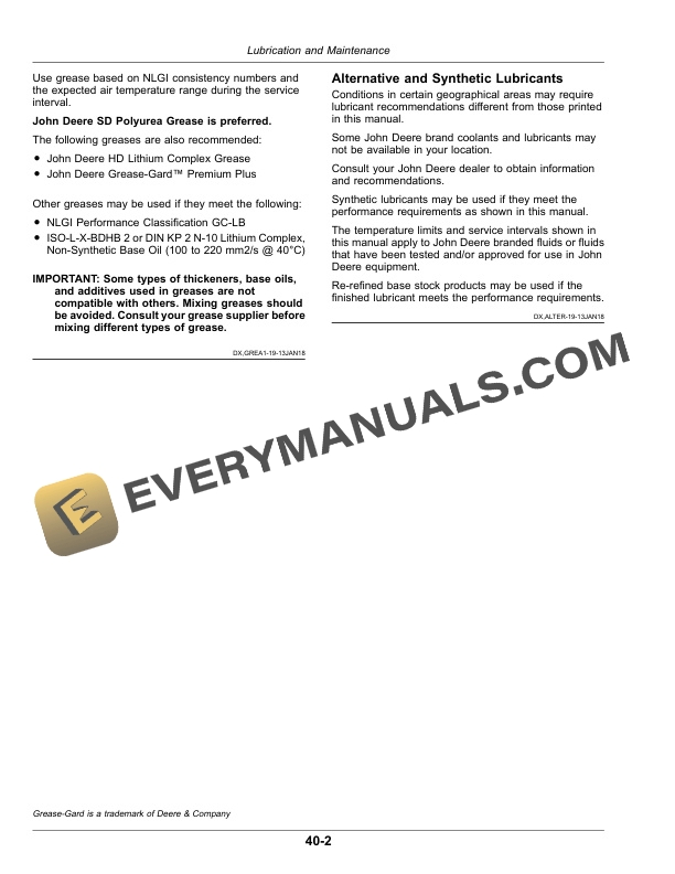 John Deere 562 and 563 Loader Operator Manual OMW58699 5 John Deere 562 and 563 Loader Operator Manual OMW58699-3