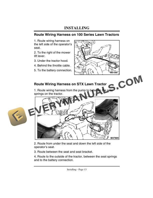 John Deere 6 Gallon Sprayer Operator Manual OMM119197 2