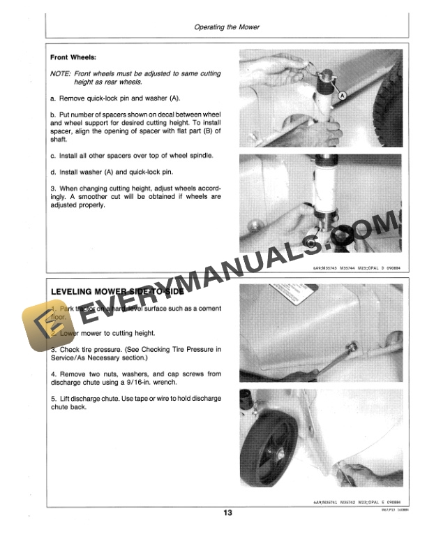 John Deere 60 Inch Mid Mount Rotary Mower Operator Manual OMM88418 2