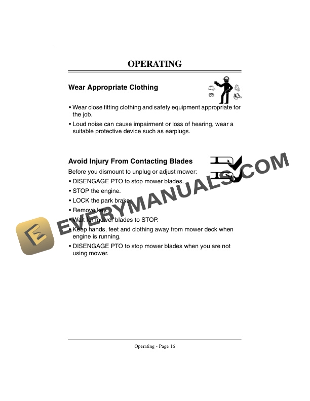 John Deere 60 Inch Mid Mount Rotary Mower for 425 445 and 455 Tractors Operator Manual OMM123386 2