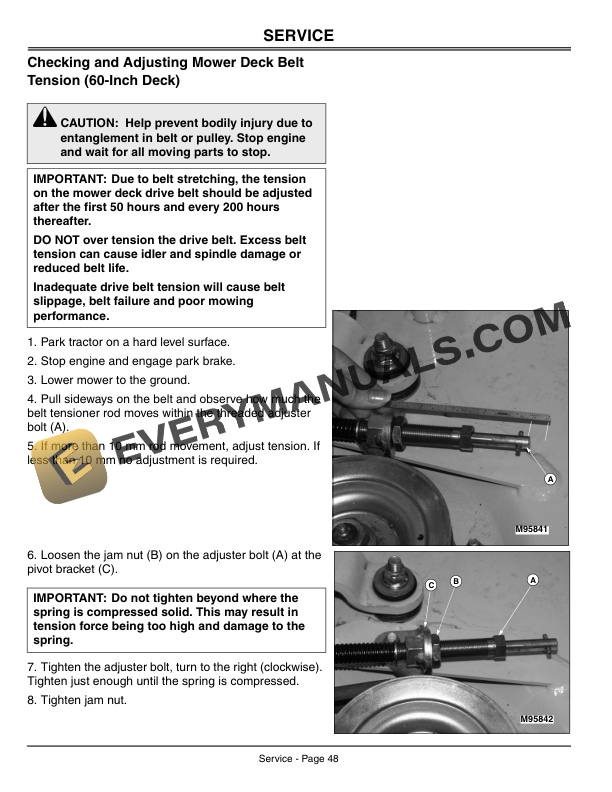 John Deere 60 Inch160001 and 72 Inch 170001 Operator Manual OMM136072 2