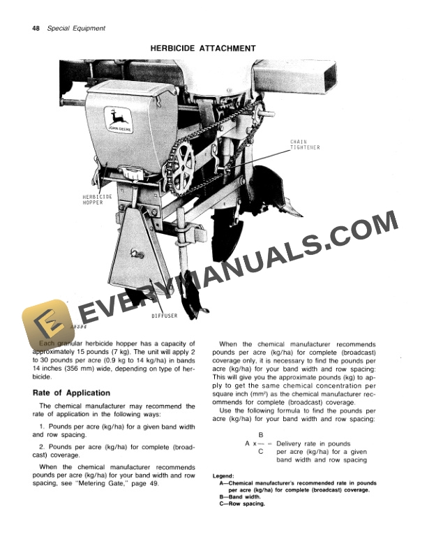 John Deere 60 PLANTING ATTACHMENT Operator Manual OMA31085 3