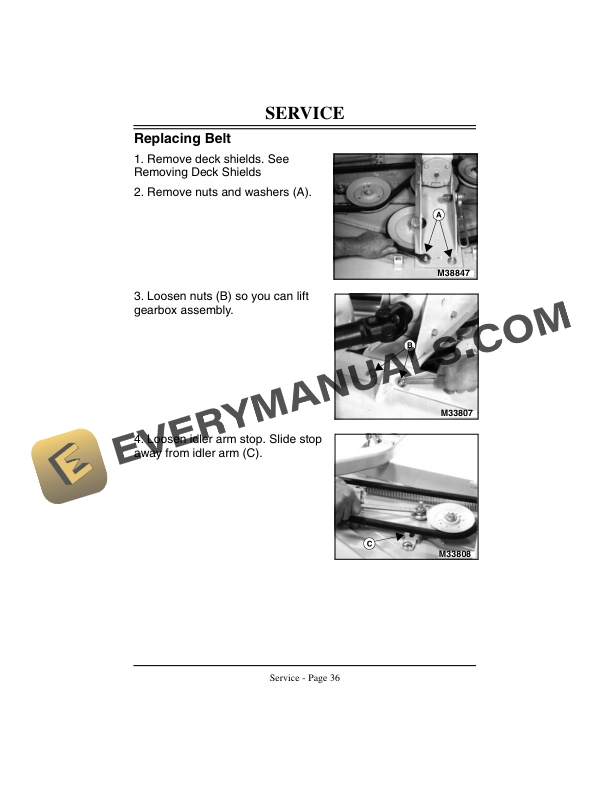 John Deere 60 and 72 Inch Side Discharge Mower for Front Mowers Operator Manual OMM122662 3