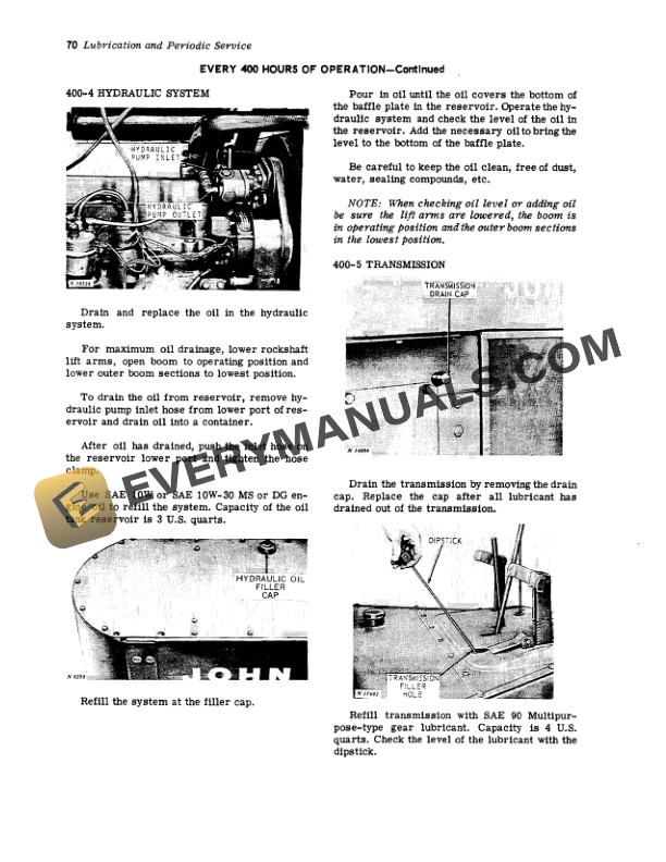 John Deere 600 700 and 734 High Cycles Operator Manual OMN159110 3