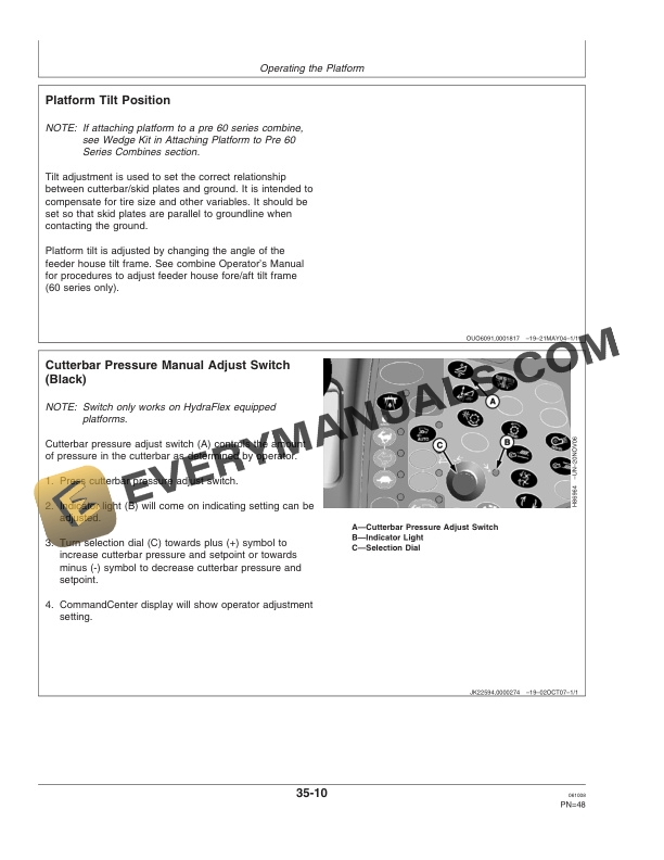 John Deere 600 F and 600 R Series Cutting Platform Operator Manual OMH236038 4 John Deere 600 F and 600 R Series Cutting Platform Operator Manual OMH236038-2