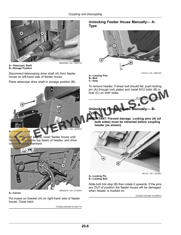 John Deere 600 Series Flexible and Rigid CutteRHead Operator Manual OMCQ71580 4 John Deere 600 Series Flexible and Rigid Cutterhead Operator Manual OMCQ71580-2