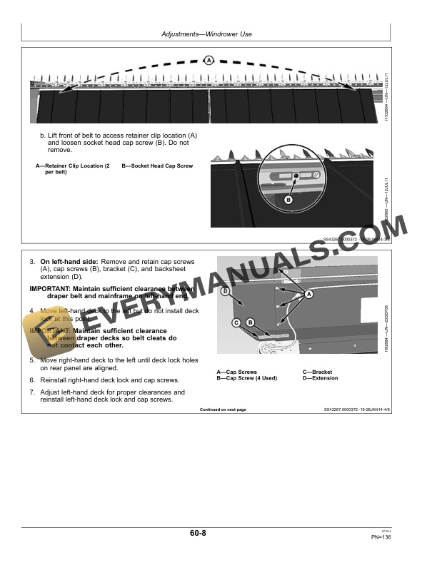 John Deere 600D Series Draper Platform Operator Manual OMHXE75715 5 John Deere 600D Series Draper Platform Operator Manual OMHXE75715-3