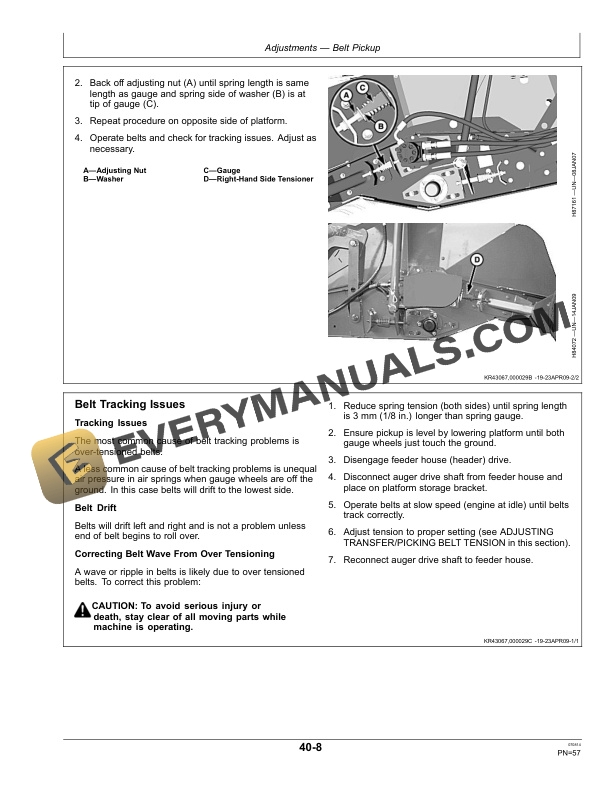 John Deere 600P Series Belt Pickup Operator Manual OMHXE75754 5 John Deere 600P Series Belt Pickup Operator Manual OMHXE75754-3