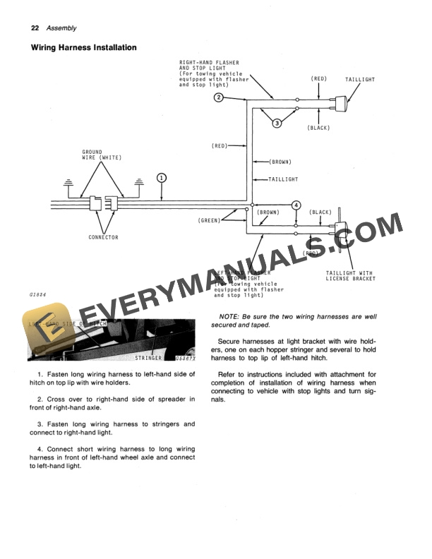 John Deere 605 SPIN SPREADER Operator Manual OMGA11164 3