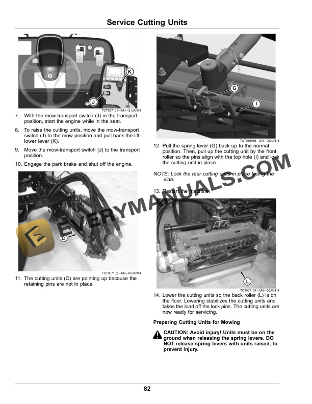 John Deere 6080A, 6500A, 6700A PrecisionCut Fairway Mowers Operator Manual OMUC18169 5 John Deere 6080A, 6500A, 6700A PrecisionCut Fairway Mowers Operator Manual OMUC18169-3