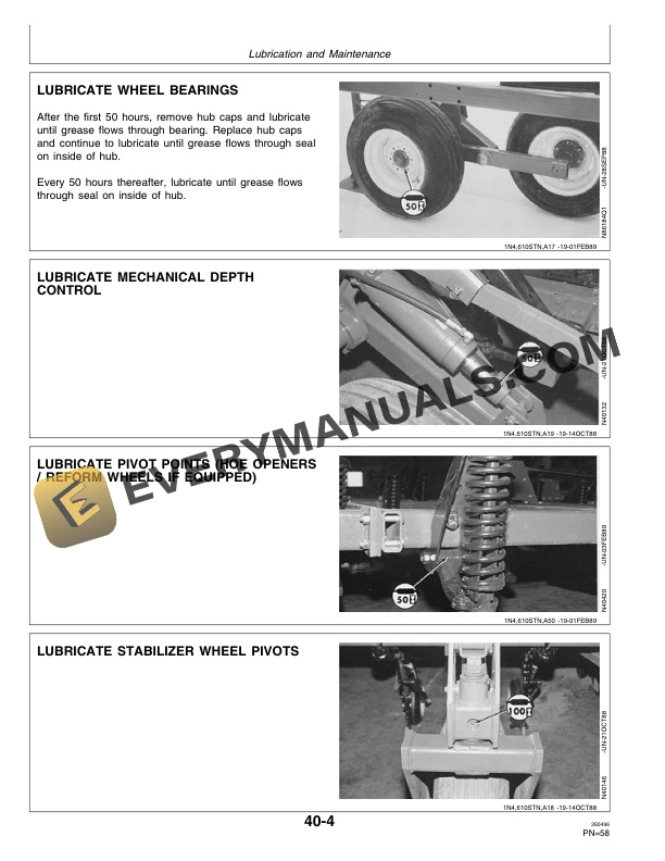 John Deere 610 Series Seeding Tool Operator Manual OMN200332 3