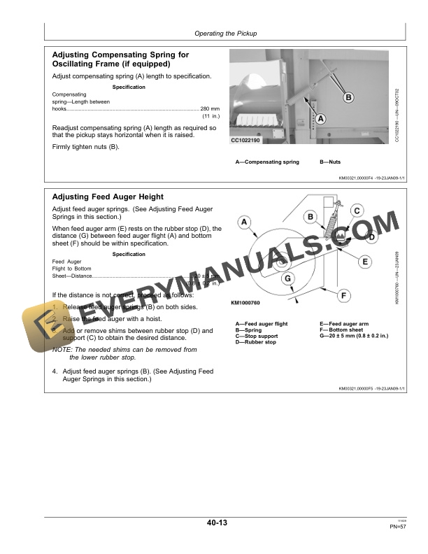John Deere 630C, 640C, 645C Windrow Pickup Operator Manual OMLCA97415 3 John Deere 630C, 640C and 645C Windrow Pickup Operator Manual OMLCA97415-3