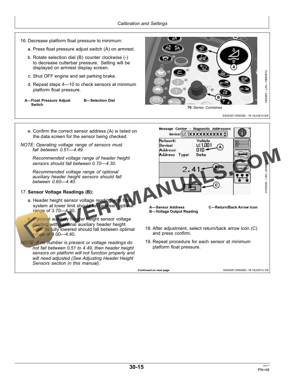 John Deere 630FD, 635FD, 640FD, 645FD Flexible Draper Platform Operator Manual OMHXE110472 4 John Deere 630FD, 635FD, 640FD and 645FD Flexible Draper Platform Operator Manual OMHXE110472-2