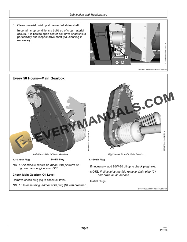 John Deere 630FD, 635FD, 640FD, 645FD Flexible Draper Platform Operator Manual OMHXE110472 5 John Deere 630FD, 635FD, 640FD and 645FD Flexible Draper Platform Operator Manual OMHXE110472-3
