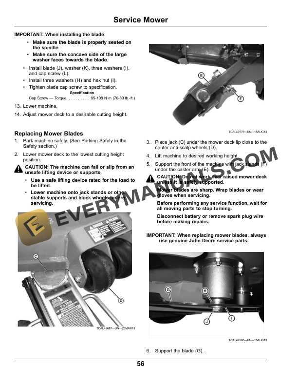 John Deere 636M, 648M, 652M QuikTrak Pro Operator Manual OMTCU39995E-3