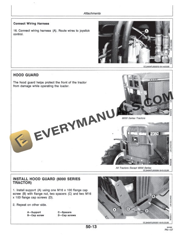John Deere 640A Loader Operator Manual OMCC36945-3