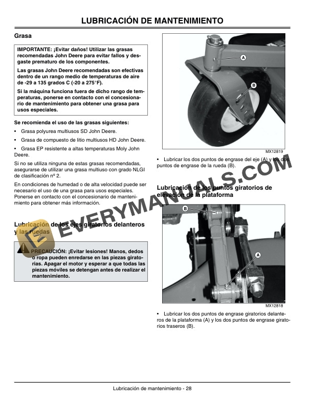 John Deere 647, 657 and 667 QuikTrak Operator Manual OMTCU15691-3
