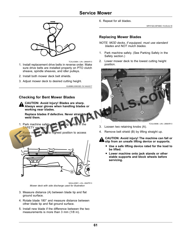 John Deere 648R, 652R, 652R EFI, 661R, 661R EFI QuikTrak Operator Manual OMUC19915E-3