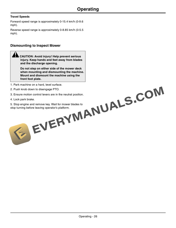 John Deere 648R, 652R, 652R-EFI, 661R, 661R-EFI QuikTrak Pro Operator Manual OMTCU35880E-2