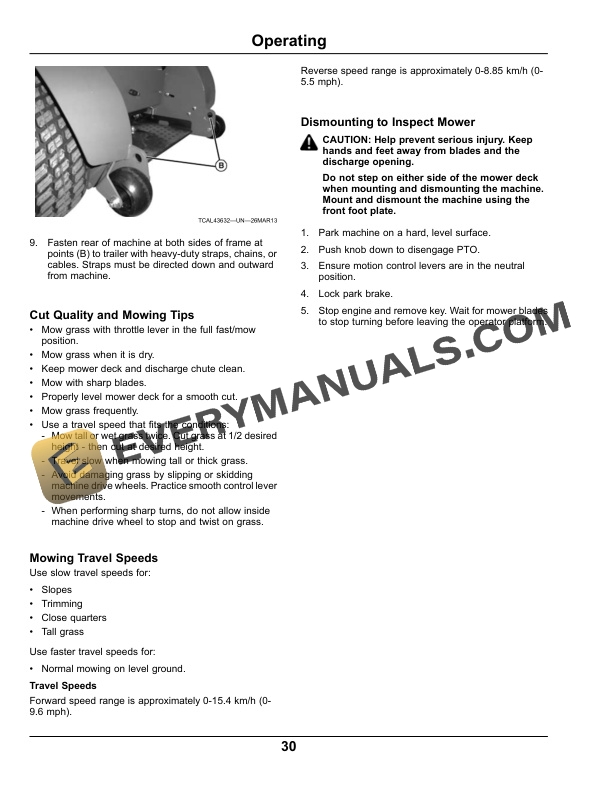 John Deere 648R, 652R, 652R MOD, 652R EFI, 652R EFI MOD, 661R, 661R EFI QuikTrak Pro Operator Manual OMTCU38872E-2