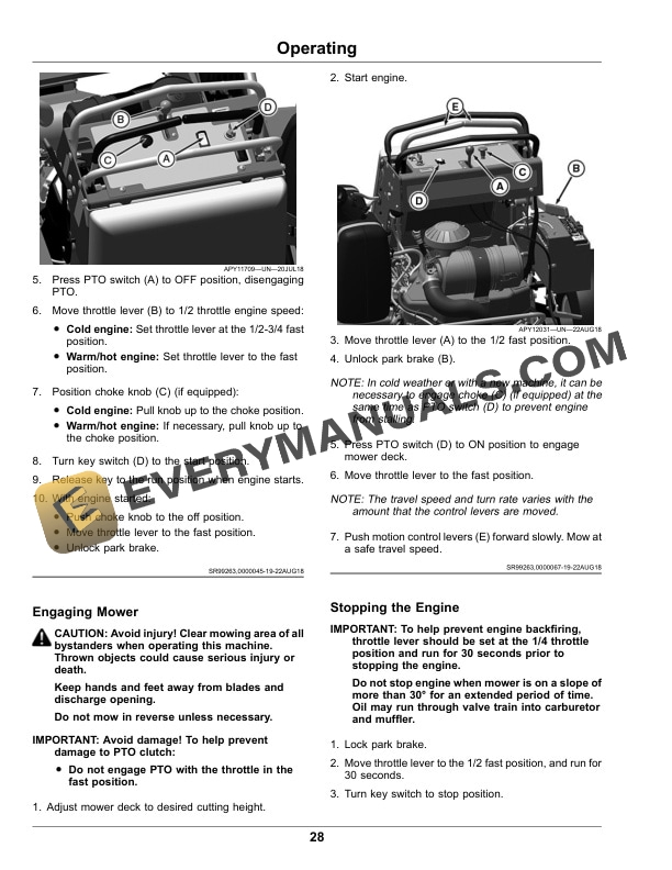 John Deere 652E QuikTrak Operator Manual OMUC23744E-2