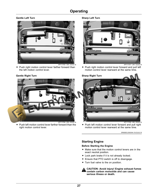John Deere 652E QuikTrak Operator Manual OMUC27003E-2