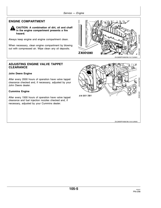 John Deere 6610, 6710, 6810 and 6910 Self-Propelled Forage Harvesters Operator Manual OMZ92524-3