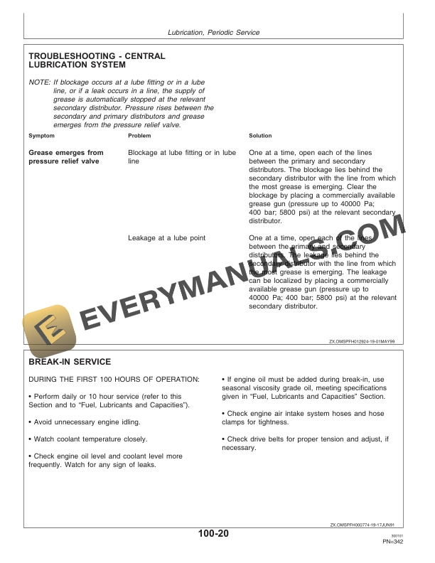 John Deere 6650, 6750, 6850 and 6950 Self-Propelled Forage Harvesters Operator Manual OMZ92831-3