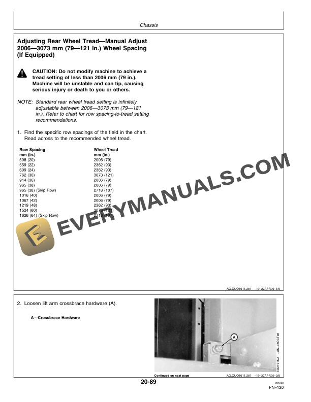 John Deere 6700 Self-Propelled Sprayer Operator Manual OMN200815-2
