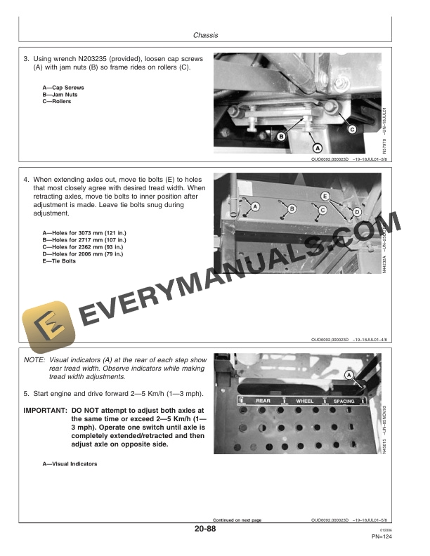 John Deere 6700 Self-Propelled Sprayer Operator Manual OMN300235-2