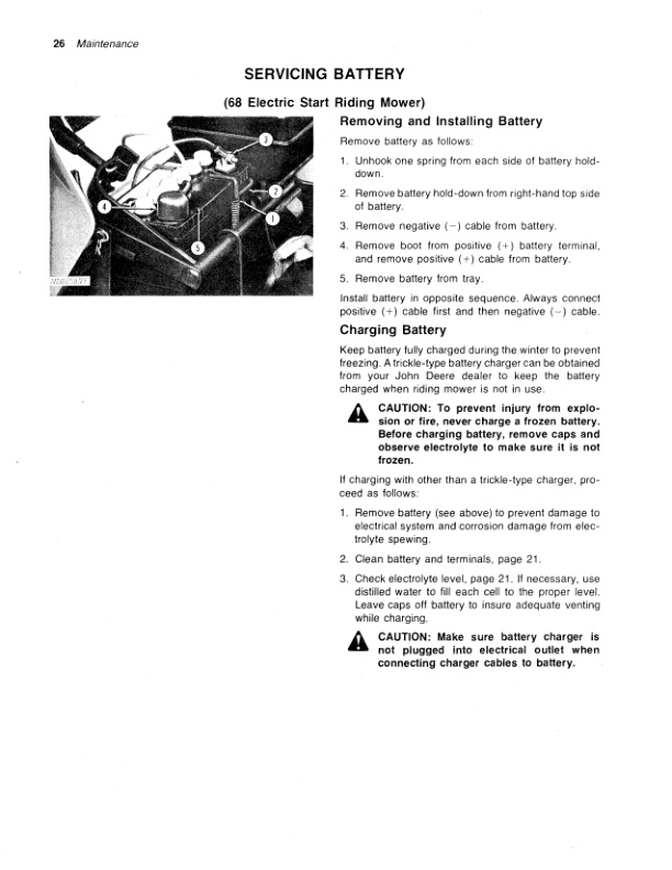 John Deere 68 RIDING MOWER Operator Manual OMM83273 3