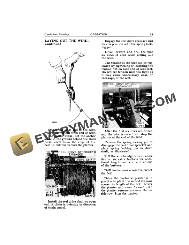 John Deere 694 CORN PLANTER Operator Manual OMB59958 2