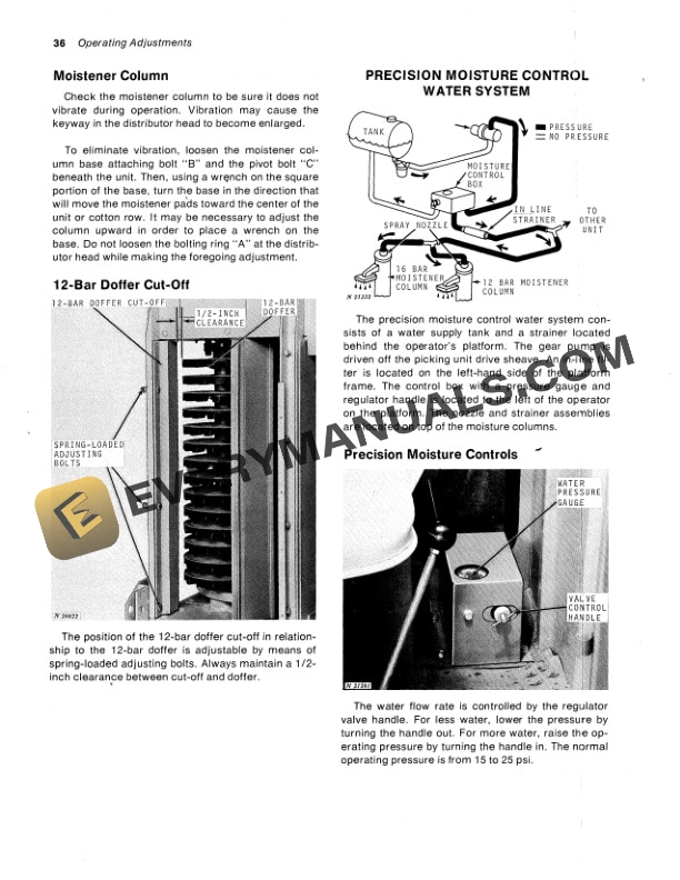 John Deere 699 COTTON PICKER Operator Manual OMN159237 2