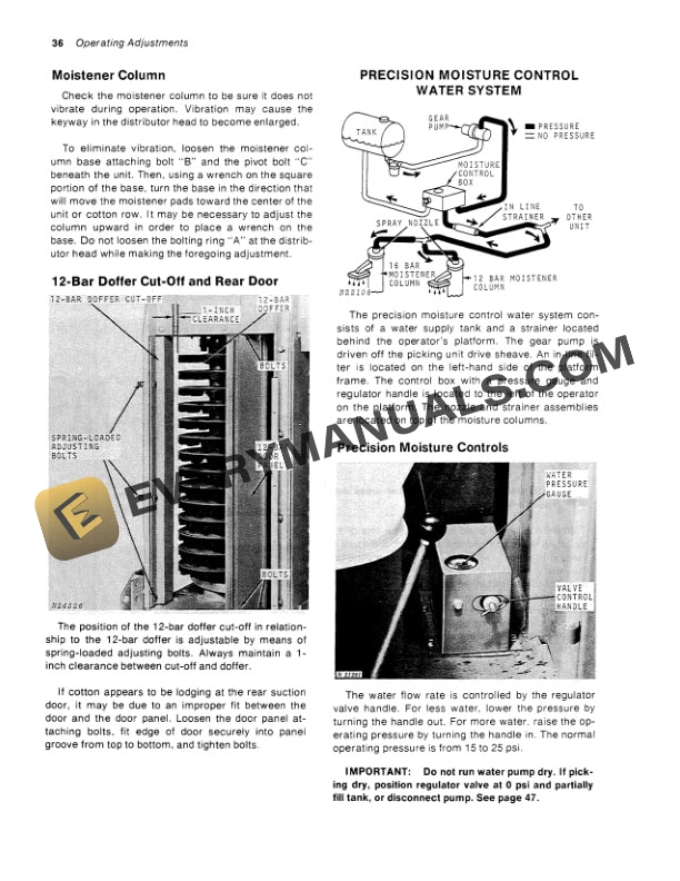 John Deere 699 COTTON PICKER Operator Manual OMN159322 2