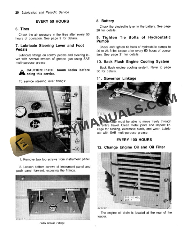 John Deere 70 Skid Steer Loader Operator Manual OMGA10391 2